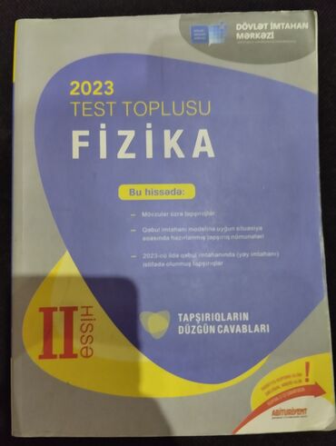 Məktəb dərslikləri: Fizika 11-ci sinif, 2023 il, Pulsuz çatdırılma