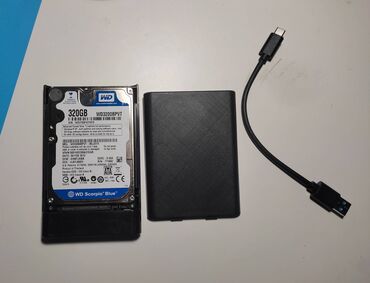 dp кабель: Маалымат алып жүрүүчү, Колдонулган, Western Digital (WD), HDD, 2.5"