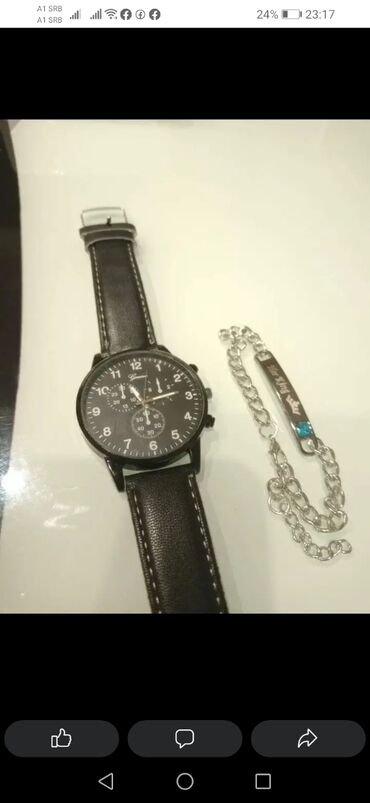 AZ - Wristwatches: Prelep elegantni sat marke GENEVA+ narukvica. Akcija!!!