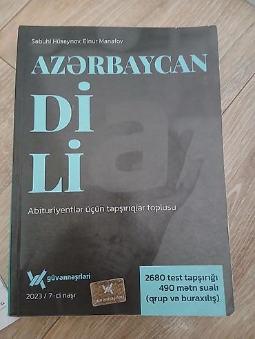 Seliqeli istifade yazi yoxdur Məhsul: “Azərbaycan Dili –