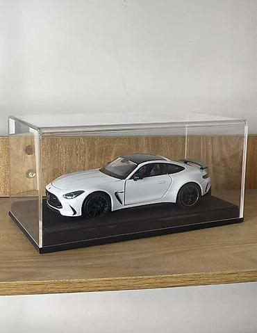 mini mercedes: ƏLİMYANDI SATILIR Mende Qırmızı Mercedes-AMG GT 63 kupe die-cast — 4