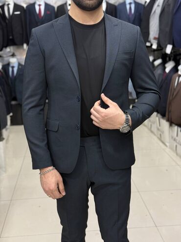 Kostyumlar: Kişi kostyum dəstləri - Klassik və modern kəsimlər: ikicərgəli — 2