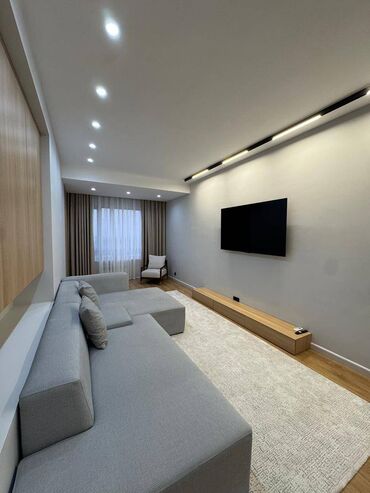 аренда квартир на долгий срок кудайберген: 2 комнаты, Агентство недвижимости, Без подселения, С мебелью полностью