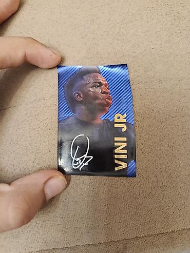 vinil vallar: Futbol aftoqrafı – “VINI JR” dizaynı — 2