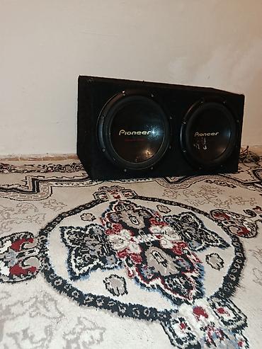 Колонки и сабвуферы: Pioneer subwoofer sistemi və monoblok gücləndirici - Subwooferlər: 2 — 4