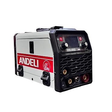Qaynaq, svarka aparatları: №: 11773 Məhsulun adı: Qaynaq aparatı Andeli MIG-250 Mini/LED Brend — 1