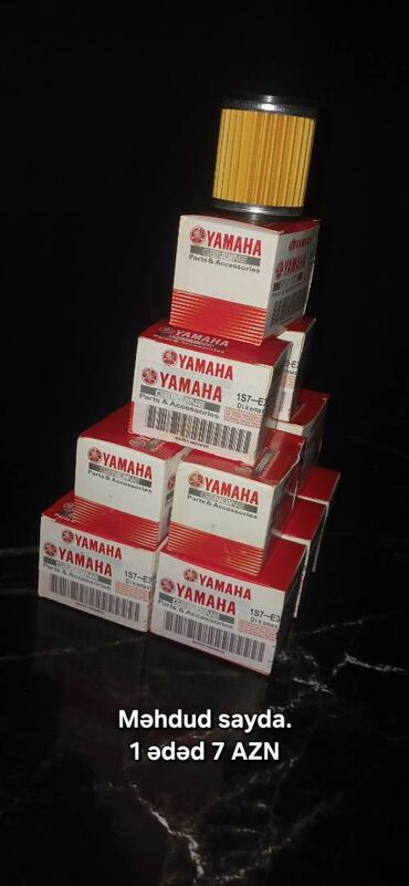 Mühərrikin hava filterləri: Yamaha