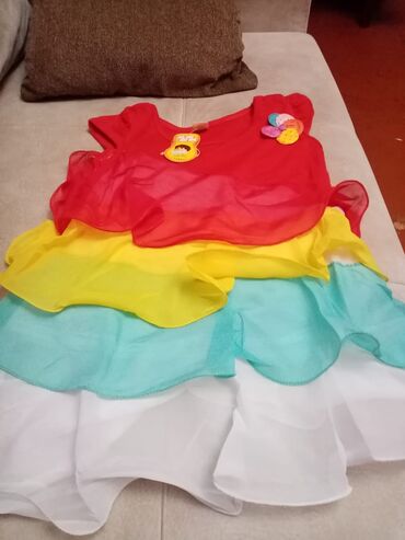 qiz usaqlari ucun tulumlar: Летний костюм, для девочки двух лет, новый