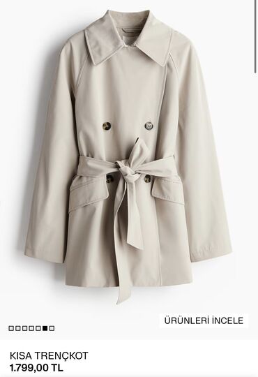 trençkot: Plaş, H&M, M (EU 38)