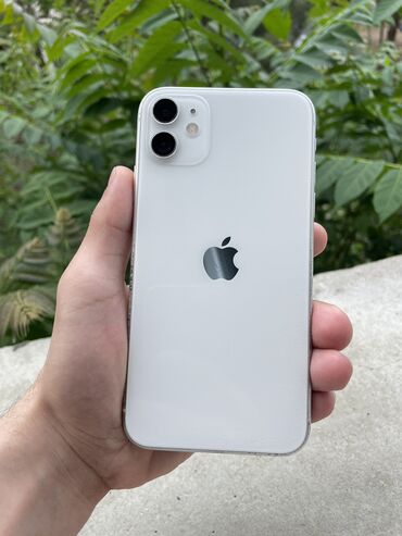 apple 11 qiymeti: IPhone 11, 64 GB, Ağ, Face ID