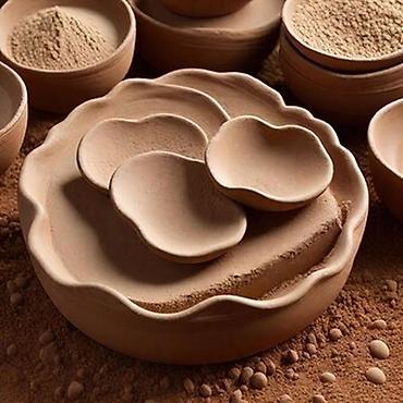 Глина: Глина (гончарная) красная. Идеальный материал для творчества. лепить — 3