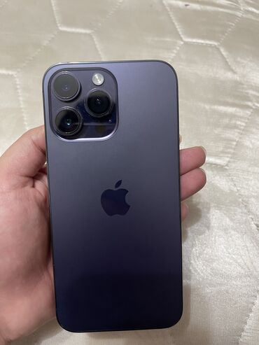 айфон се 3 цена в бишкеке: IPhone 14 Pro Max, Колдонулган, 128 ГБ, Deep Purple, Коргоочу айнек, Куту, 85 %