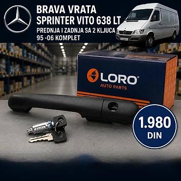 Bočna vrata: KLIZAC BOCNIH VRATA SPRINTER -06 VW LT GORNJI SREDNJI DONJI | — 4