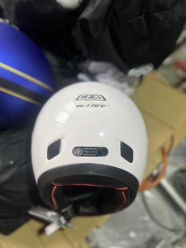 Oprema za bicikliste: Otvorena (jet) kaciga za skuter/motocikl - Brend: Sparco (plavo-bela) — 15