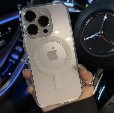 мобила: Прозрачный магнитный чехол MagSafe для iPhone - Совместимость — 3