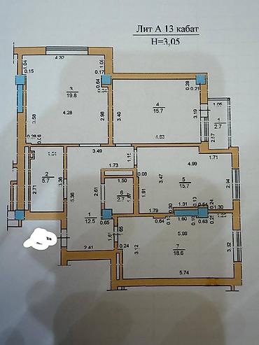 Продажа квартир: 3 комнаты, 96 м², Элитка, 13 этаж, Евроремонт — 12