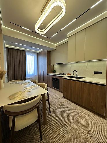 квартира эмаком: 2 комнаты, 68 м², ул. Горького / Алматинка Элитка, 11 этаж, Дизайнерский ремонт — 5