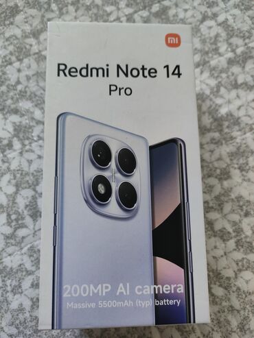 Redmi: Redmi, Redmi Note 14 Pro, Новый, 256 ГБ, цвет - Черный, 2 SIM