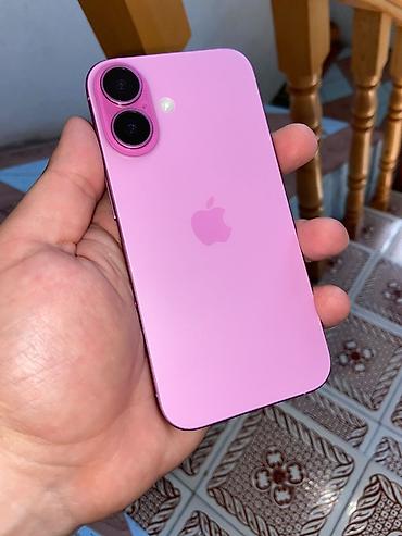 iphone 9 telefon: IPhone 16, 128 GB, Çəhrayı — 3