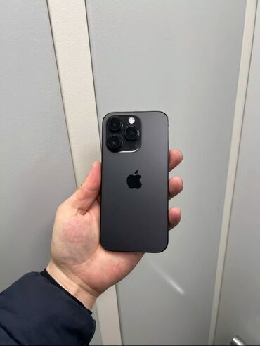 Apple iPhone: IPhone 14 Pro, Скидка 10%, Б/у, 1 ТБ, Jet Black, 86 %