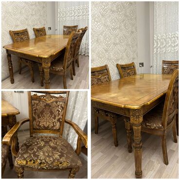 Masa və oturacaq dəstləri: Stol -250 manatdi. 5 eded stulu var
Neftçiler m.yaxınlığı
Zəhra🌷4309pk