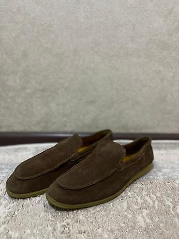 Туфли: Мужские туфли, 42.5, Loro Piana, Б/у, цвет - Коричневый — 1