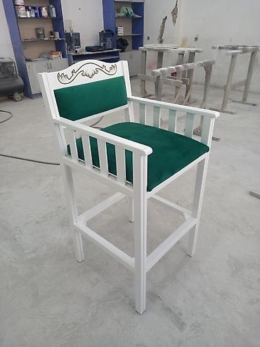 salon kresloları: Təkərsiz, Taxta — 1