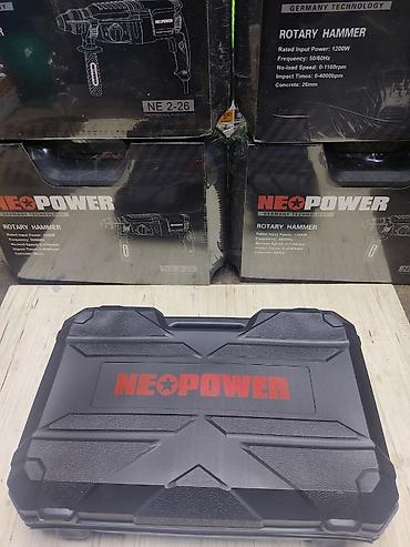 Молотки: Перфоратор NEPOWER 26р 
Мощность 1200ват 
1100 оборот — 2