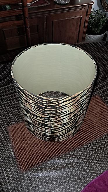 home decor ruma: Abažur za stonu lampu. Novo. Dimenzije visina 23prečnik 22 cm — 1