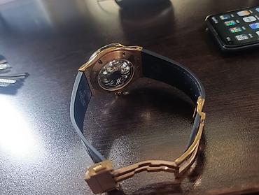 baki saat: Hublot Mexanika 2 aydı alınıb Karopka,zəmanti var Saatın ekranında — 3