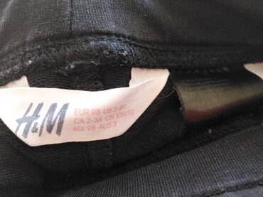 Pantalone: 98, bоја - Crna — 5