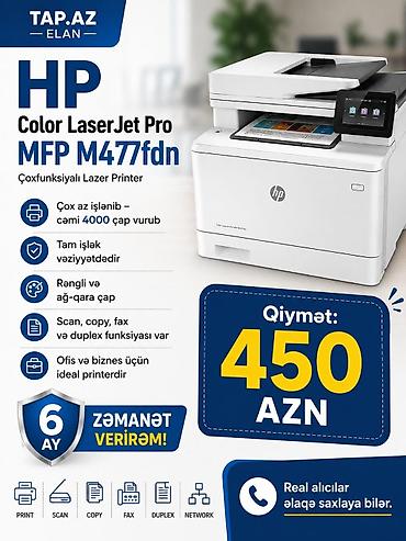 faks: HP Color LaserJet Pro MFP M477fdn – çoxfunksiyalı rəngli lazer — 1