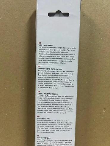 Ostali kuhinjski aparati: Kuhinjski termometar za slatkiše i prženje - Materijal: nerđajući — 16