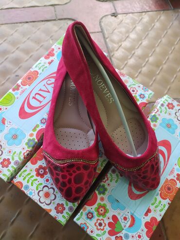 спартивная обувь: Туфли Размер: 38, цвет - Красный
