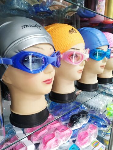 ���������� ���������� ������������ в Кыргызстан | Маски, очки: Очки Шапки Шапка Шапочки для плавания для бассейна бассеина басеина