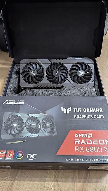 rx 6800xt: Видеокарта для ПК, Б/у, Asus, Radeon RX, 16 ГБ — 1