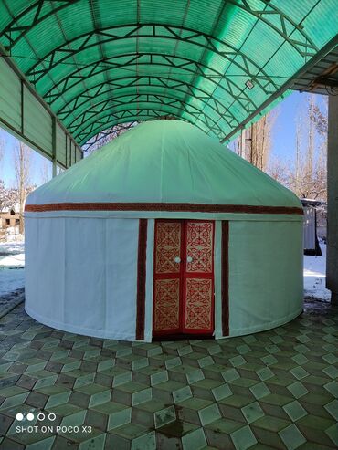 Аренда юрт: Аренда юрты, Каркас Деревянный, Более 100 баш, Стол, Казан, Посуда — 15