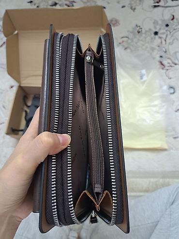 Капчыктар, портмоне: Продам кошелек .новый. Размеры указаны на картинке.Коричневый цвет — 5