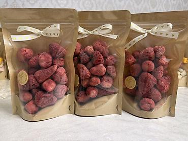кухонные посуды: Фриз‑сушёные фрукты и ягоды в крафтовых стоячих пакетах с замком — 4