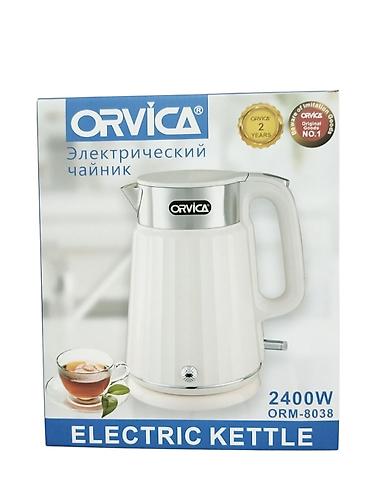 elektrikli caydan: Elektrik çaydan "Orvica 8038" White 2.2L 2400W . 🆕Bütün məhsularımız — 2