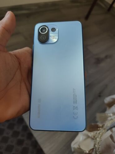 монитор бишкек: Xiaomi, Mi 11 Lite, Колдонулган, 128 ГБ, түсү - Көгүлтүр, 2 SIM