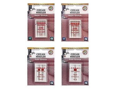 краски по ткани: Иглы для шитья трикотажных тканей - Набор оригинальных игл ORGAN для