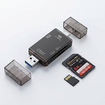 4g mifi modem bakcell: Kamera Kompüter və Telefon üçün kart oxuyucu Mikuso CRD-010 Kart — 3