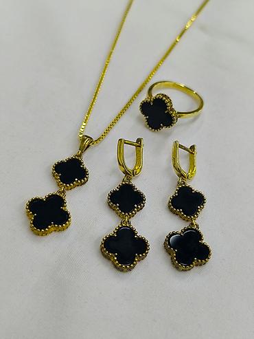 Серебряные наборы украшений: Набор украшений, Проба 925, Женские, Новый — 7