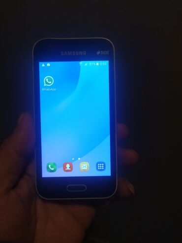 dubayski telefon: Samsung Galaxy J1 Mini, 8 GB, rəng - Qara, Sensor, İki sim kartlı