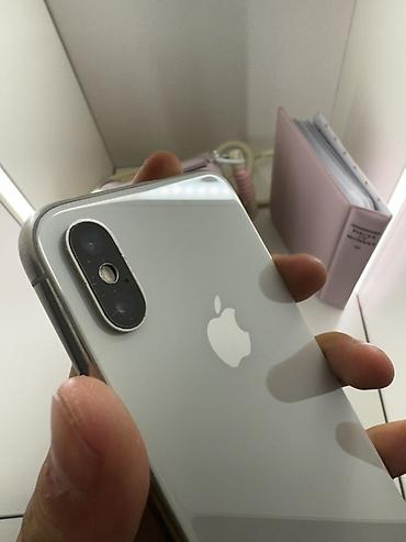 Apple iPhone X, цвет Silver Все чётко работает Старый экран дам