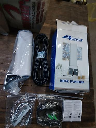 Цифровая ТВ‑антенна HD (Digital TV Antenna), комплект - Для приема