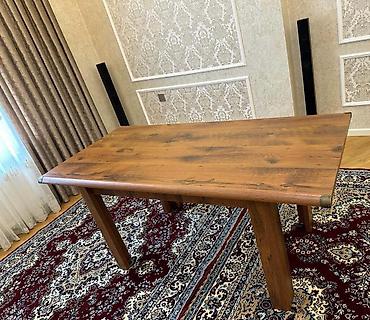 Masalar: Qonaq masası, Yeni, Açılan, Taxta, Dördbucaq masa — 3