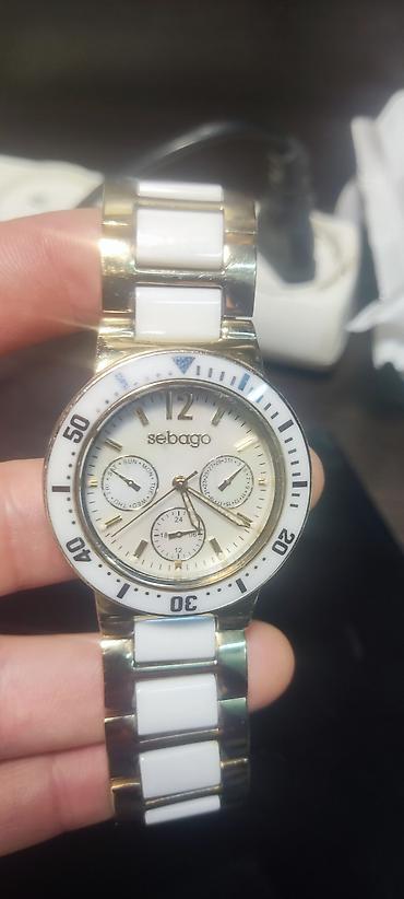 Orig.Sebago qol saatı - Korpus: metal qızılı tonlu, ağ keramik lalafo.az -da Orig.Sebago qol saatı - Korpus: metal qızılı tonlu, ağ keramik