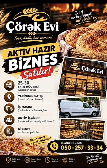 Готовый бизнес: TƏCİLİ SATILIR — HAZIR İŞLƏK BİZNES Satışa tam hazır, fəaliyyətdə — 5